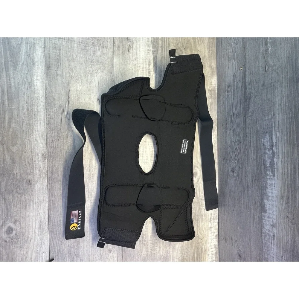 Corflex Size XXL CoolTex Anterior Closure Hook Loop Hinged Knee Brace Adjustable